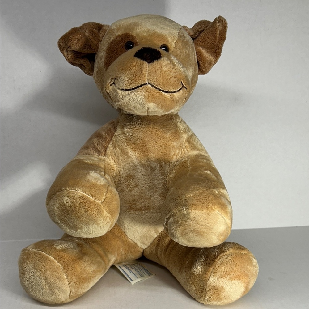 Build-A-Bear Plush Brown Toy - Soft Clean Cuddly Puppy Plush 12”